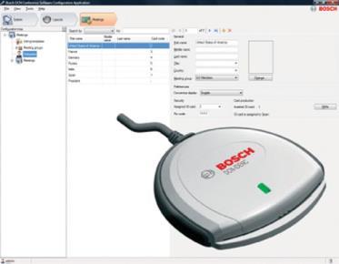 BOSCH DCN-SWID Konferans Yazılımı Kimlik Kartı Kodlama